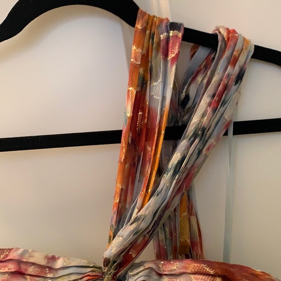 BCBGMaxazria One-Shoulder Gown - Picture 4 of 9